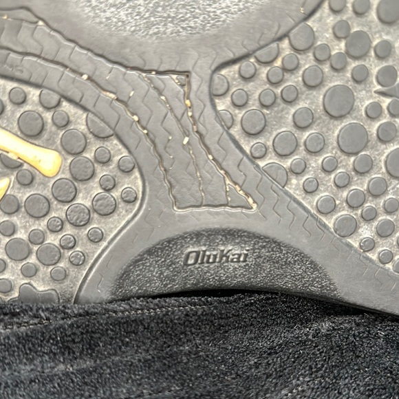 Men’s Olukai Hokua Quick Drying Beach Sandals Size 12 GUC in Blue Retails $80 - Picture 2 of 10